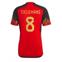 Fotballdrakt Herre Belgia Youri Tielemans #8 Hjemmedrakt VM 2022 Kortermet